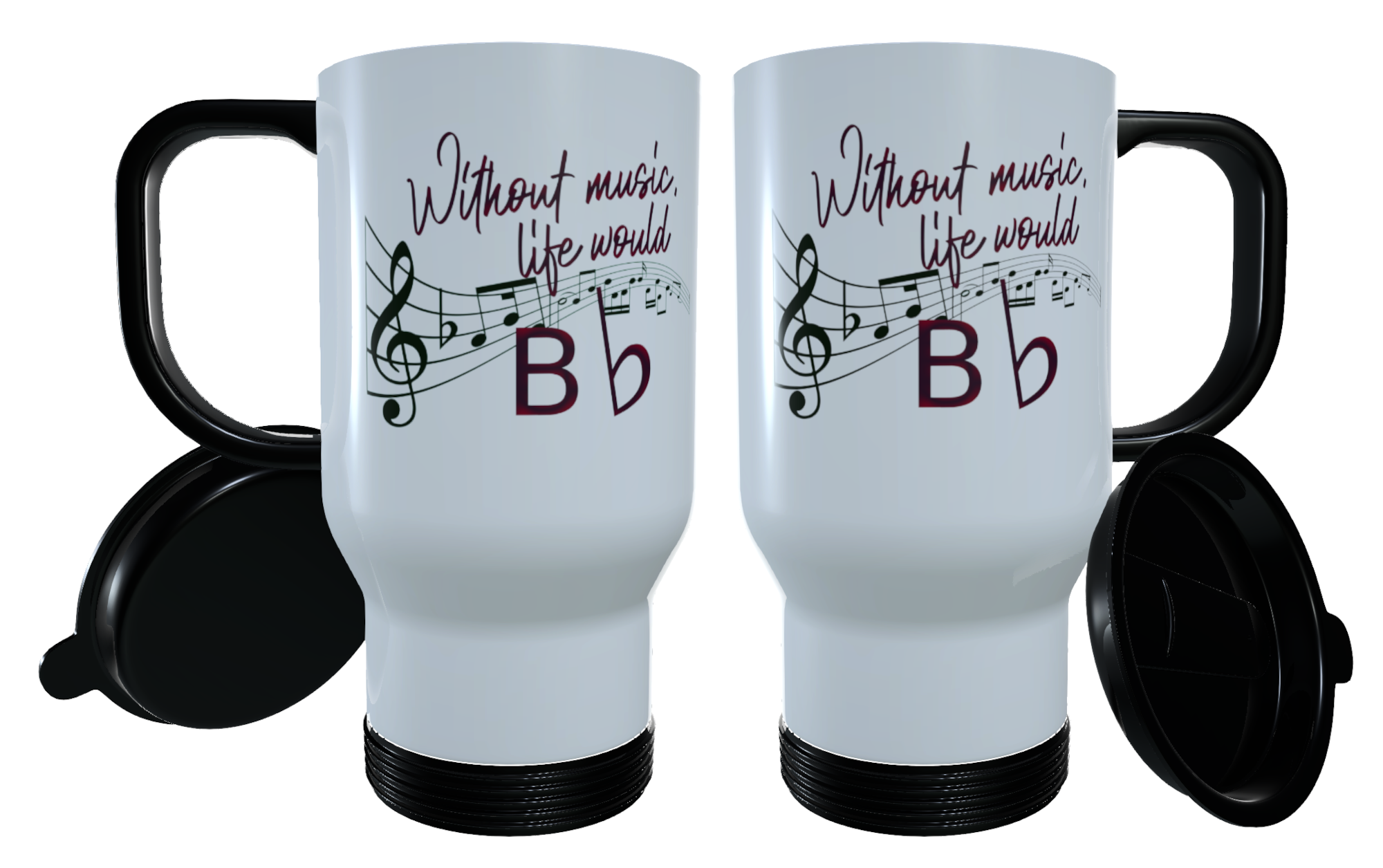 Musical Note Travel Mug